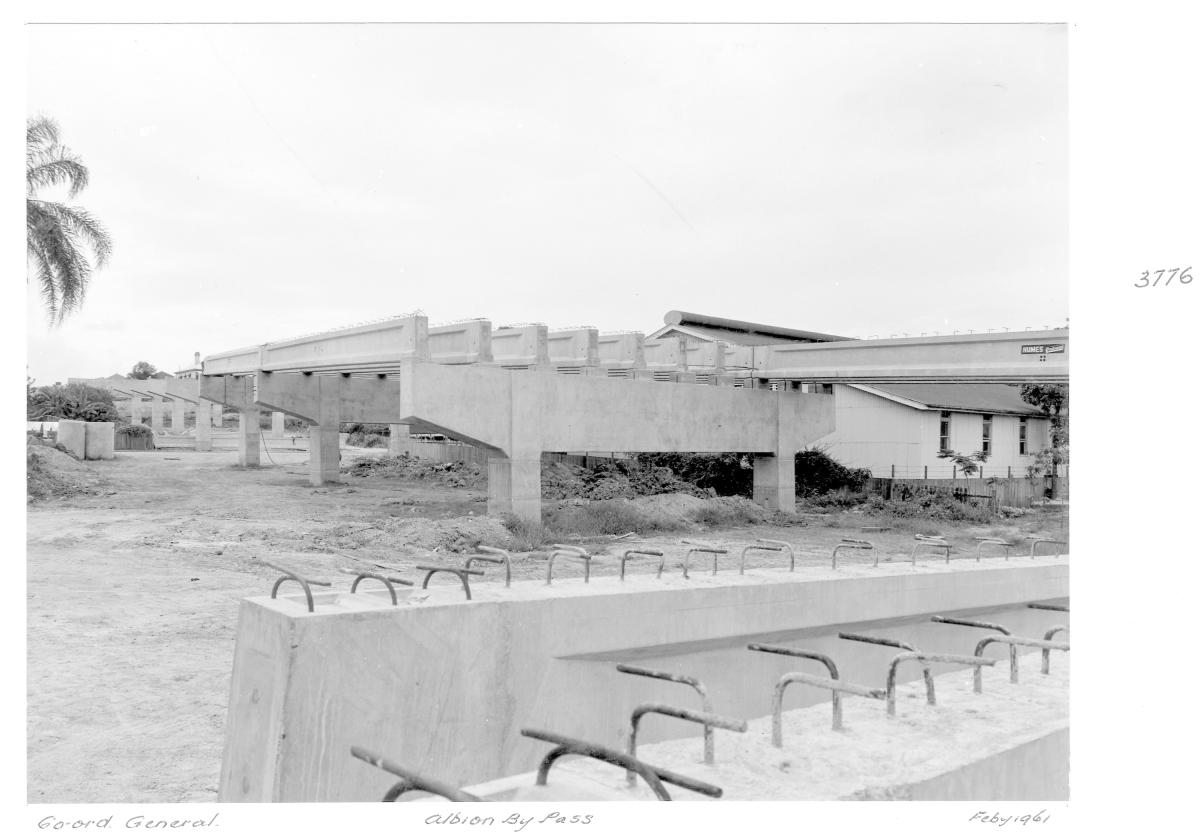 Albion bypass construction - Brisbane, February 1961