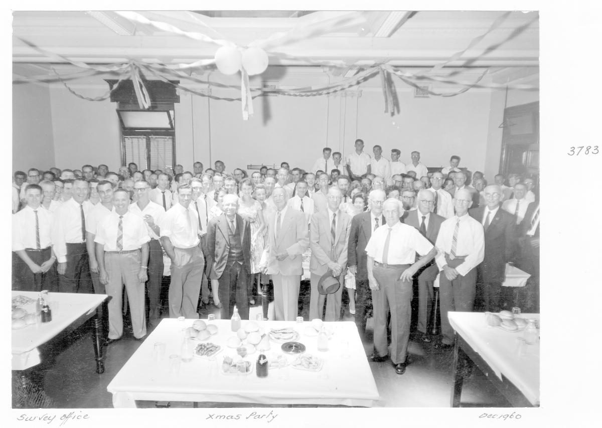Survey Office Christmas party 1960 - Brisbane, December 1960