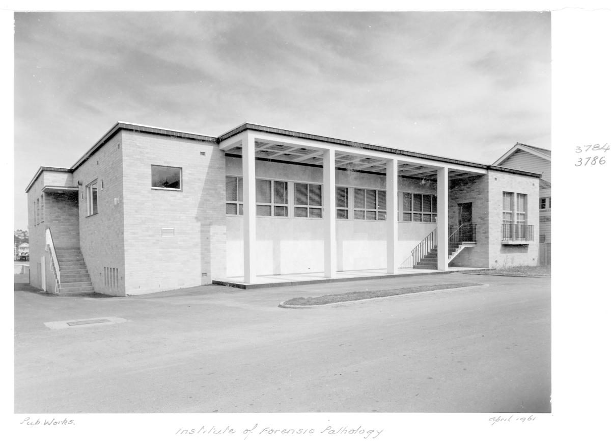 Institute of Forensic Pathology/Morgue, Coopers Plains - Brisbane, April 1961