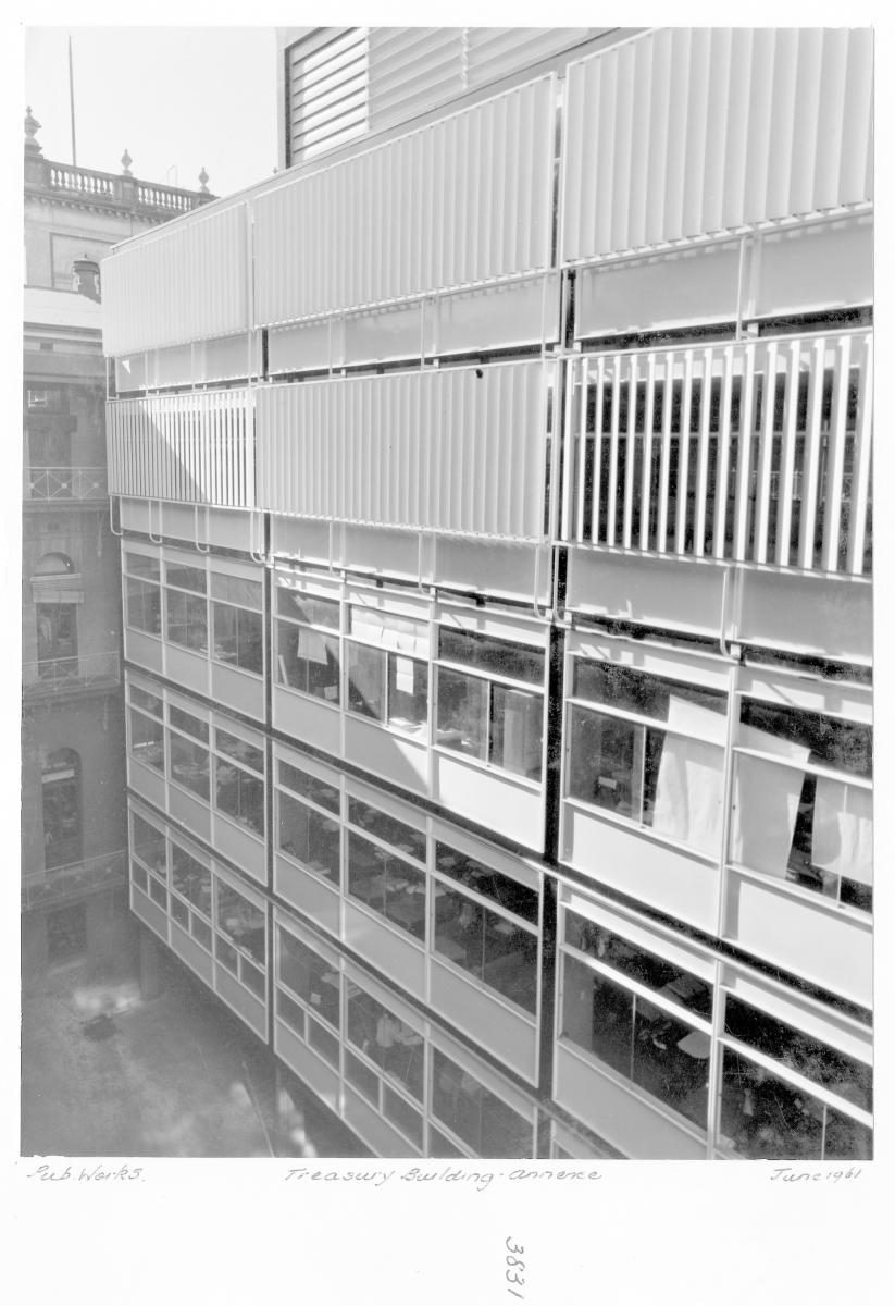 Treasury Building Annexe - Brisbane, June 1961, Brisbane City