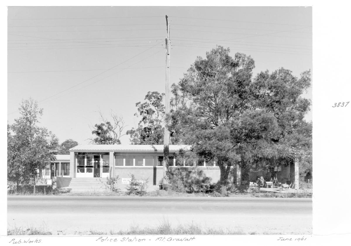 Police Station, Mount Gravatt - Brisbane, June 1961