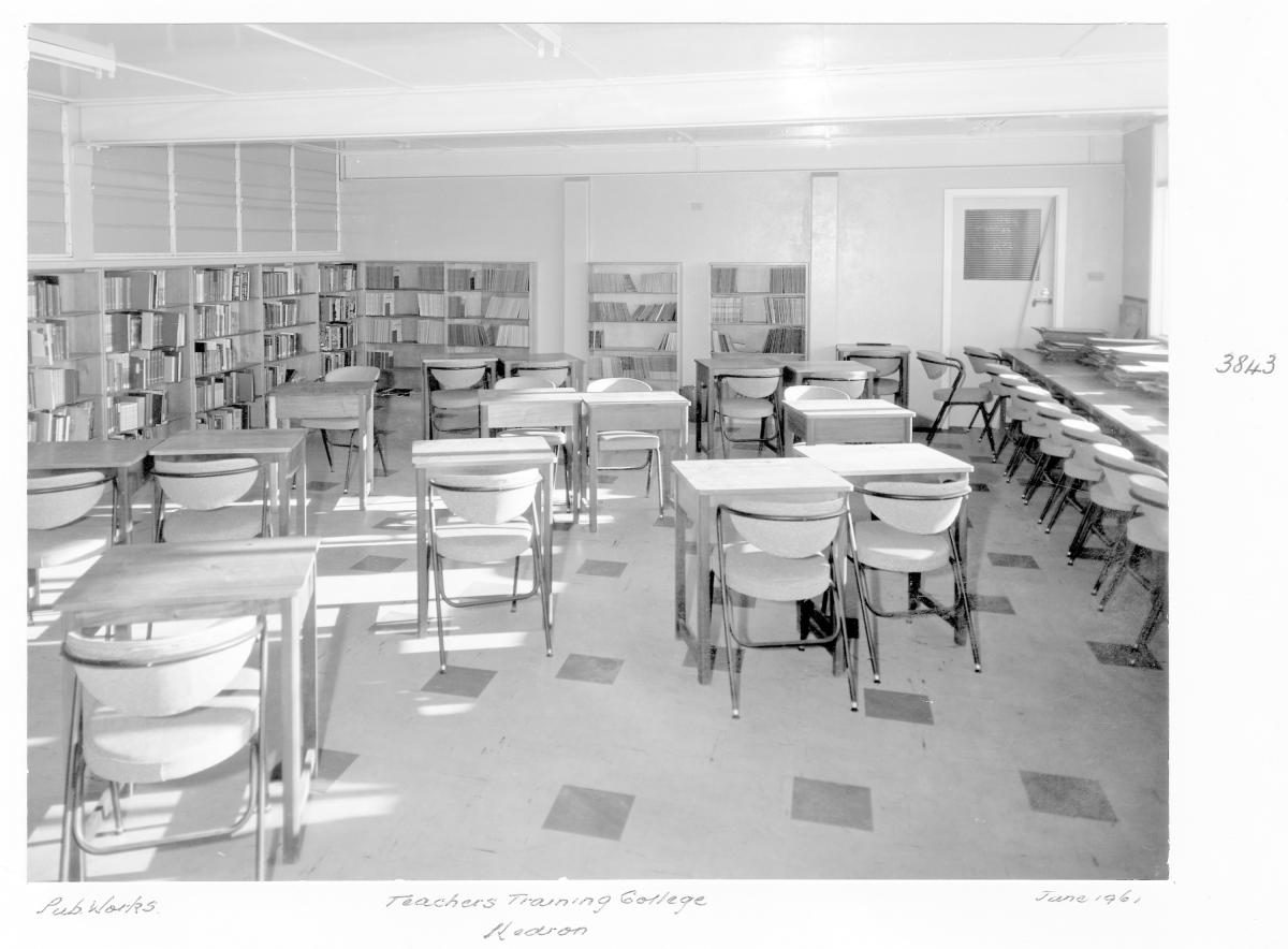 Interior of the Teachers Training College at Kedron - Brisbane, June 1961
