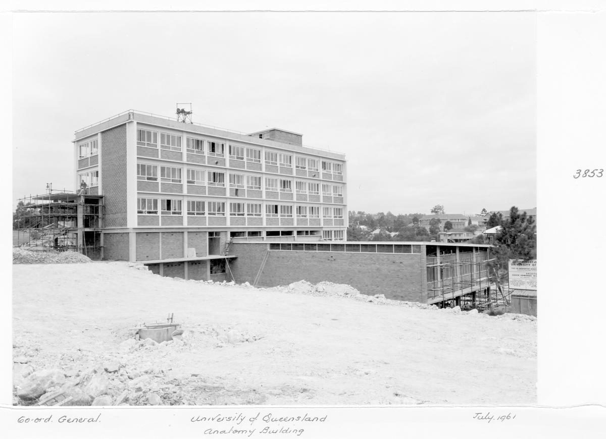 University of Queensland Anatomy building at St Lucia - Brisbane, July 1961