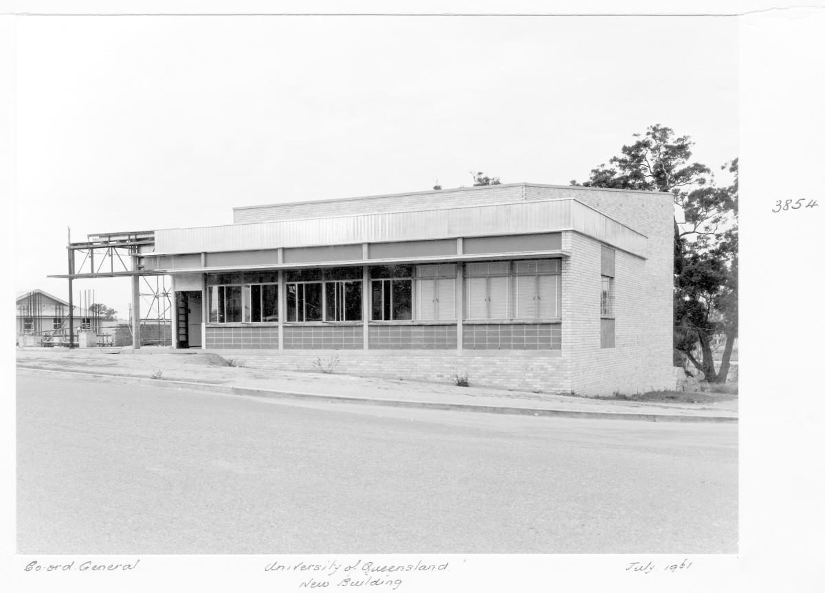 New building at the University of Queensland, St Lucia - Brisbane, July 1961