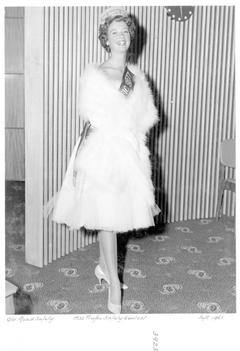 Miss Traffic Safety 1961 - Brisbane, September 1961