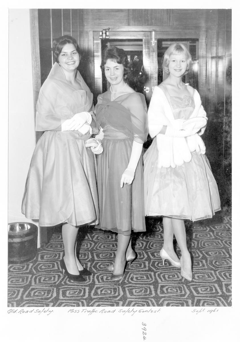 Miss Traffic Safety Quest 1961 contestants, Brisbane