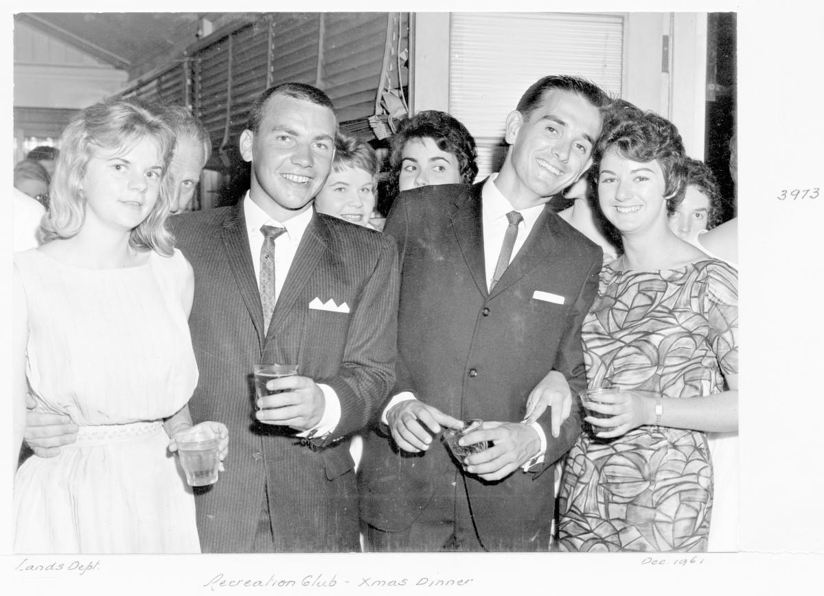 Lands Department Recreation Club Christmas Dinner - Brisbane, December 1961