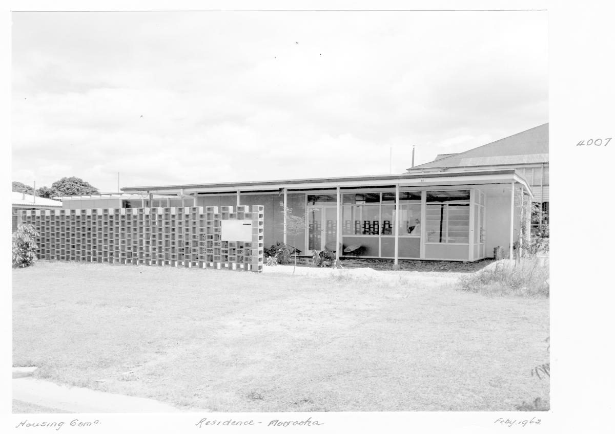 Housing Commission residence at Moorooka - Brisbane, February 1962