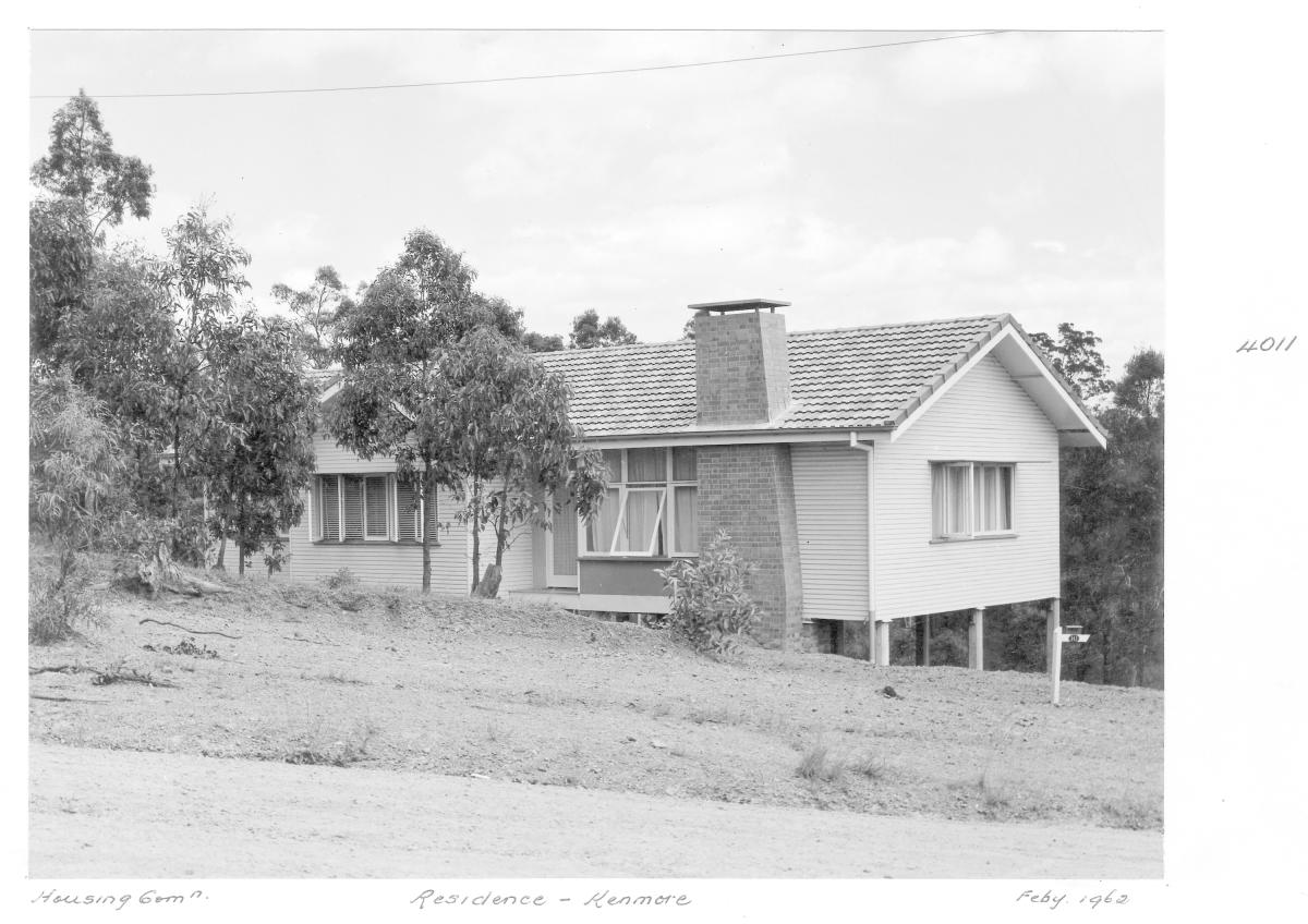Housing Commission residence at Kenmore - Brisbane, February 1962