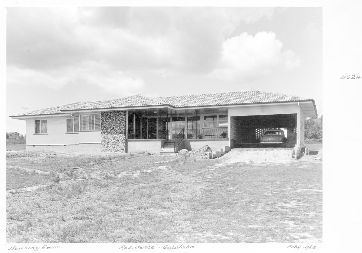 Housing Commission residence at Capalaba - Brisbane, February 1962