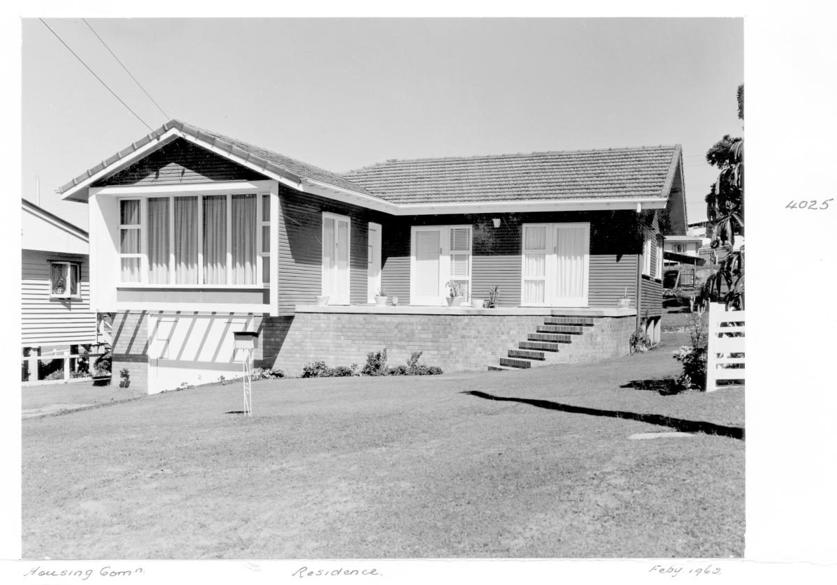 Housing Commission suburban residence - Brisbane, February 1962