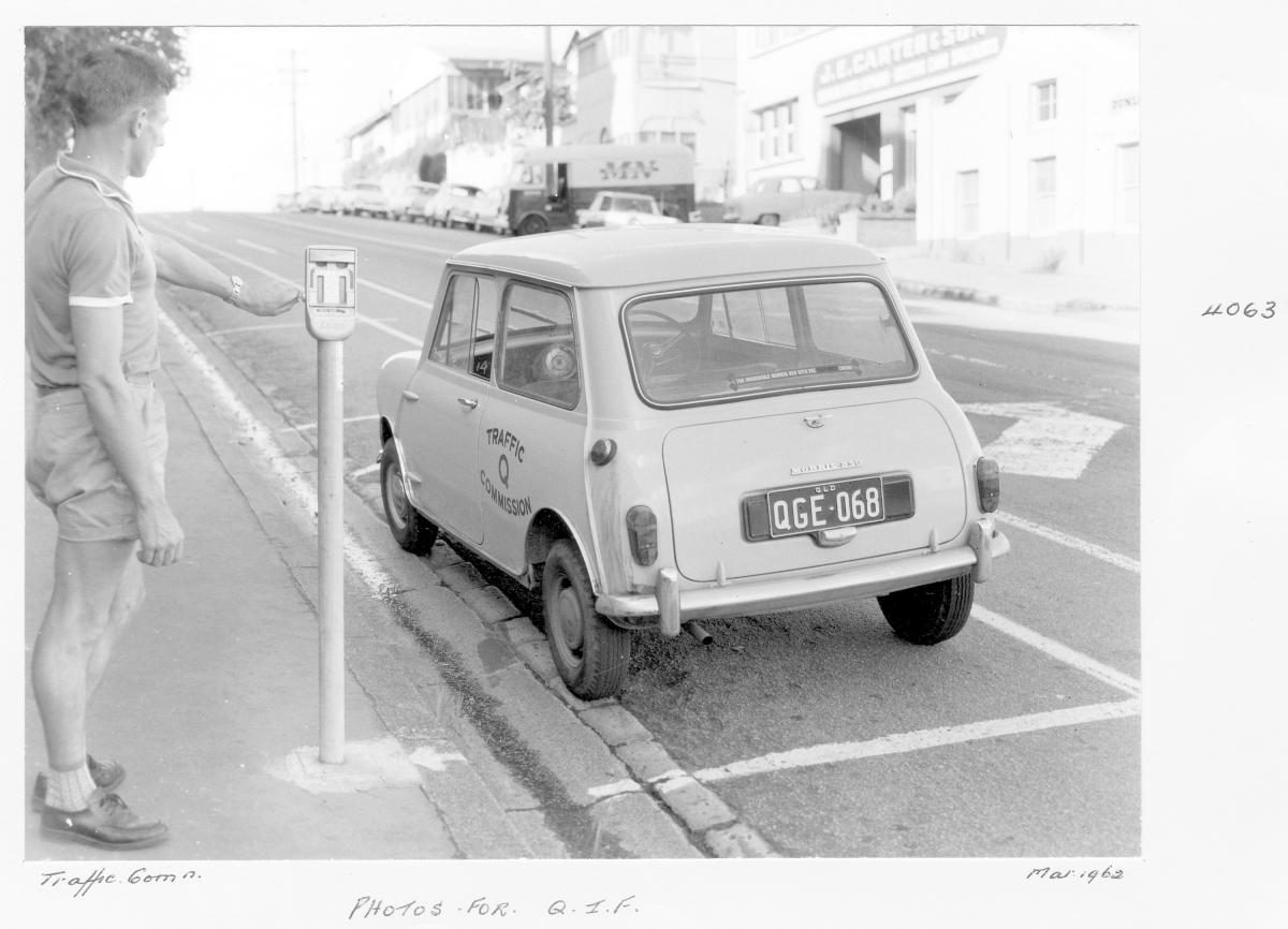 City parking - Brisbane, March 1962