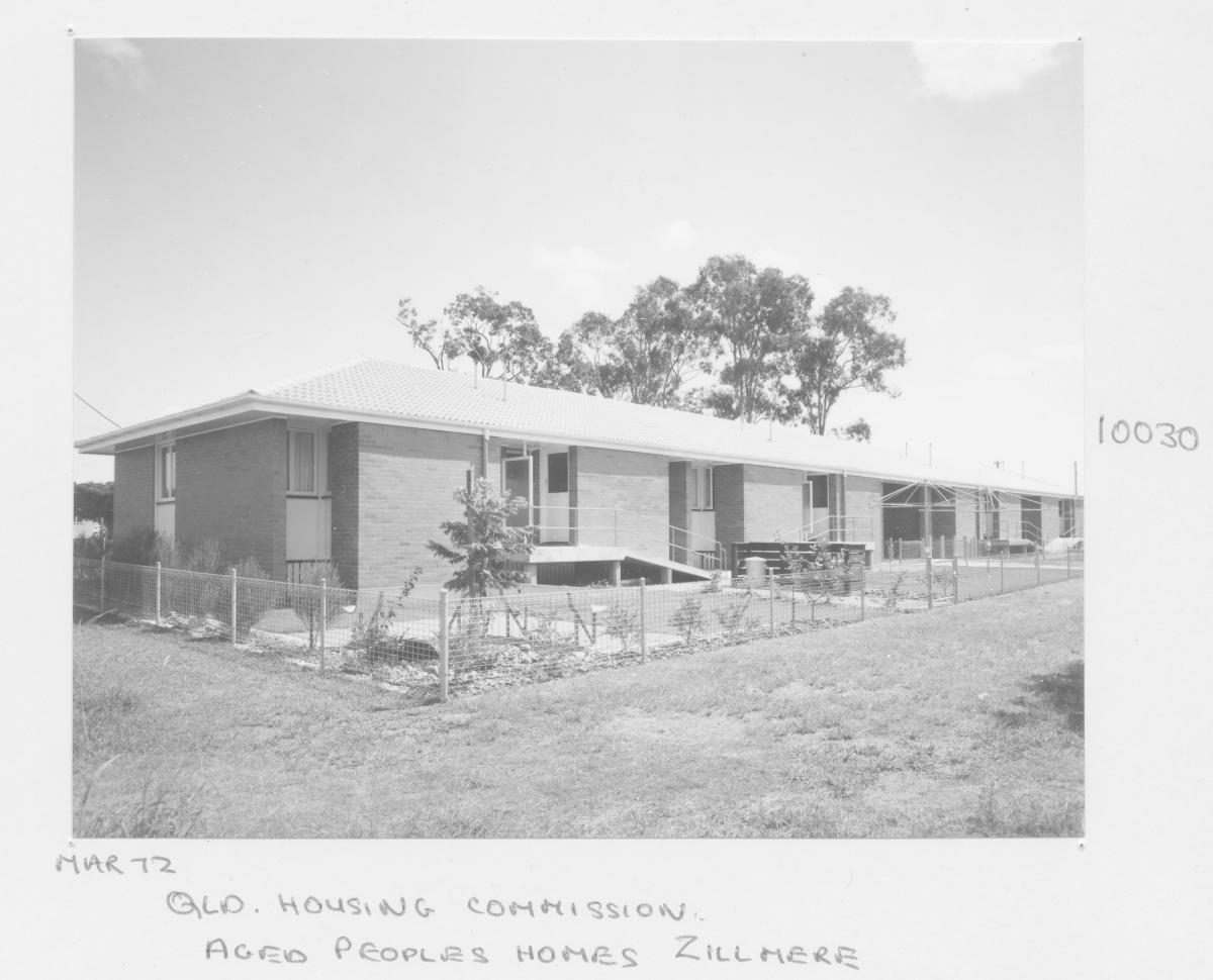 Queensland Housing Commission Aged People's Home at Zillmere - Brisbane, March 1972