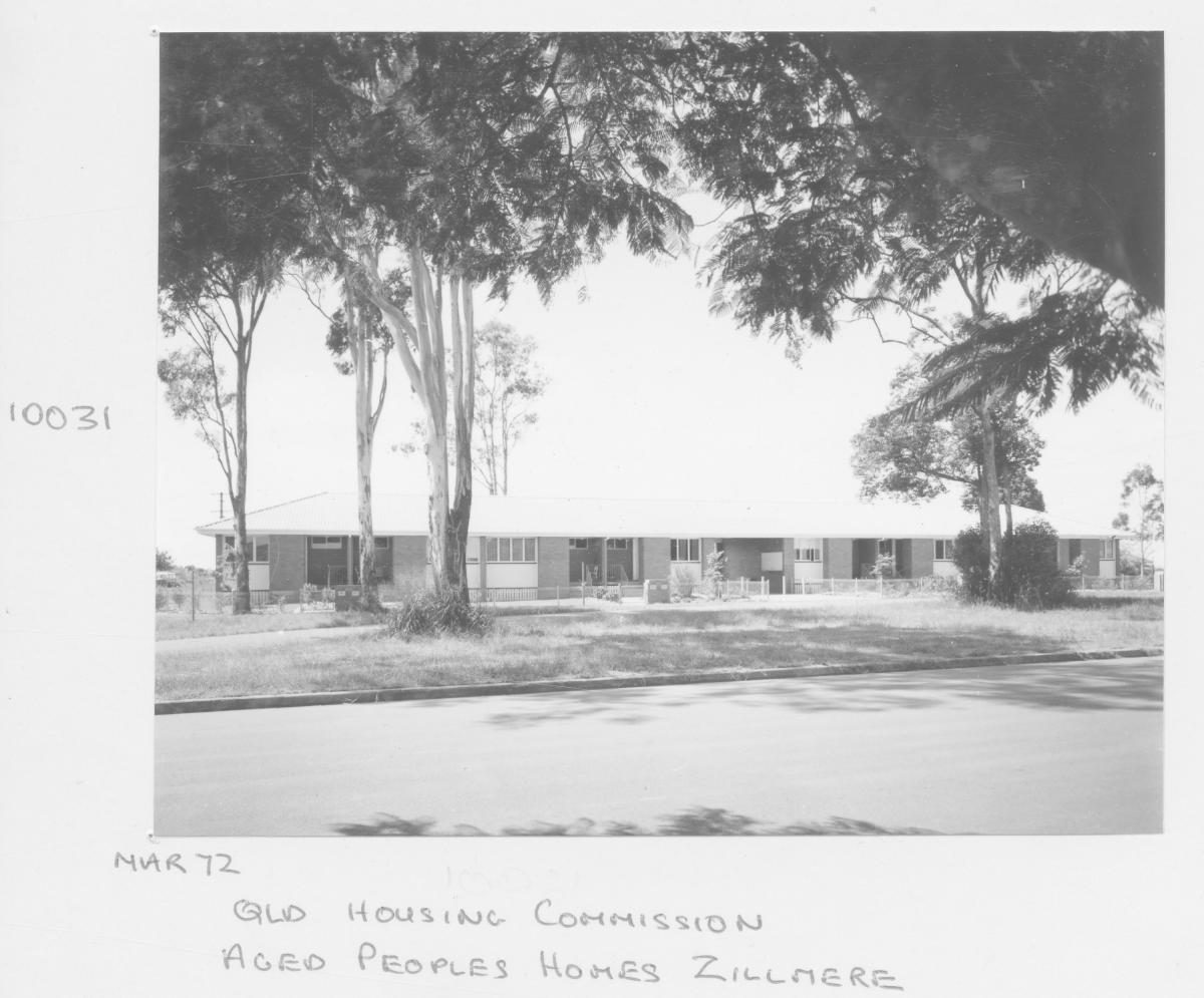 Queensland Housing Commission aged people's home at Zillmere - Brisbane, March 1972