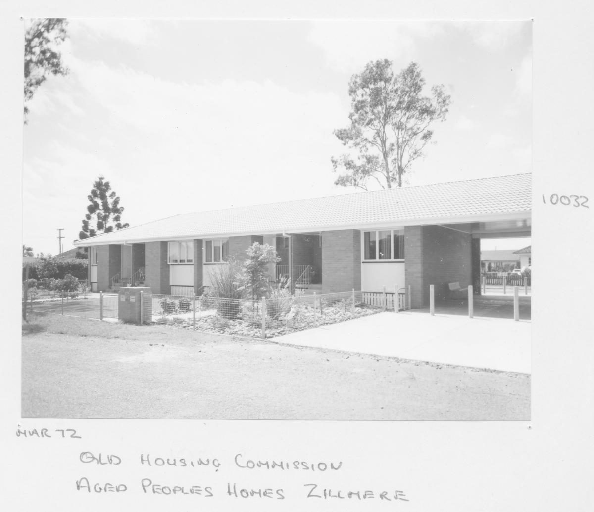 Queensland Housing Commission aged people's home at Zillmere - Brisbane, March 1972