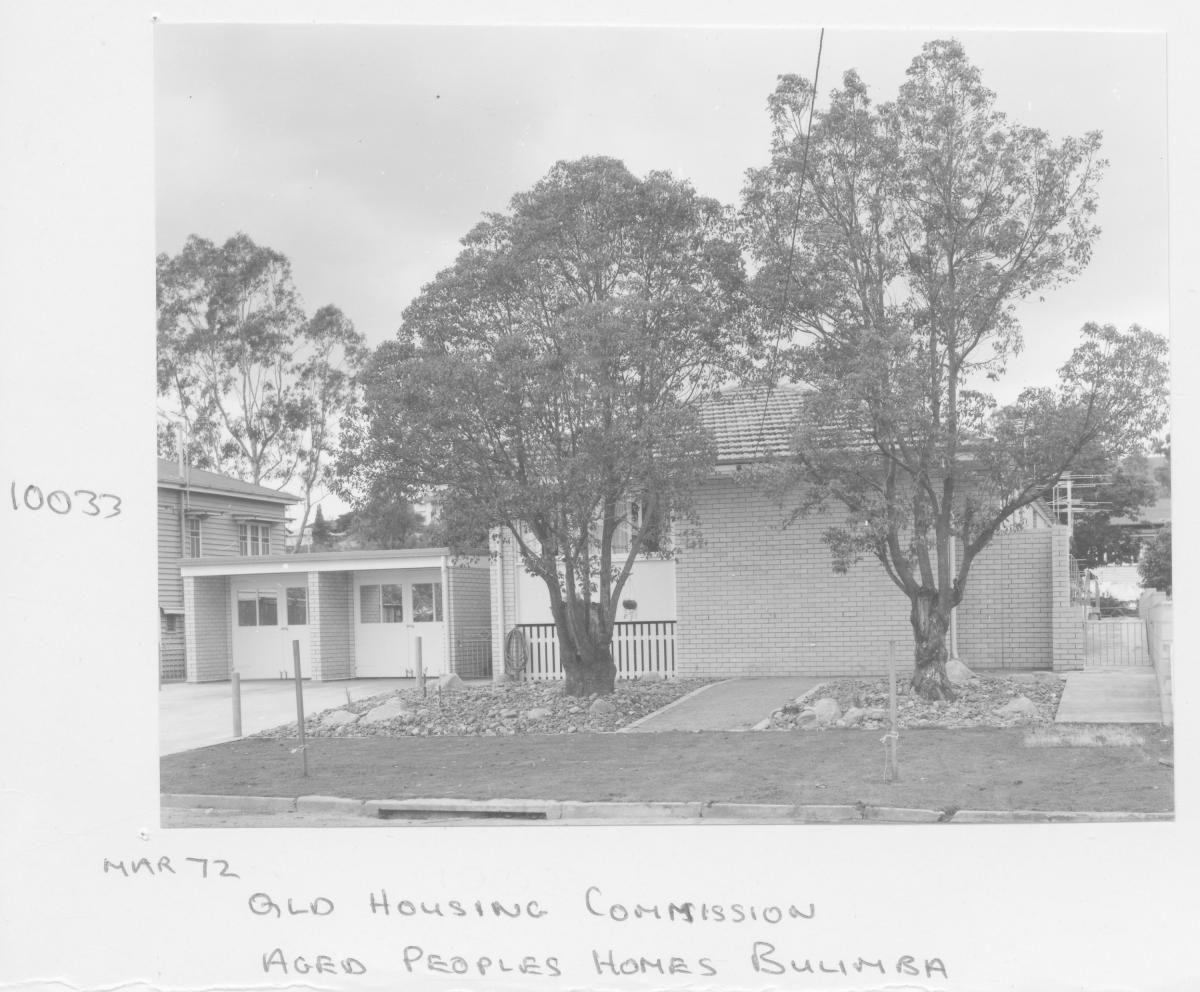 Queensland Housing Commission aged people's home at Bulimba - Brisbane, March 1972