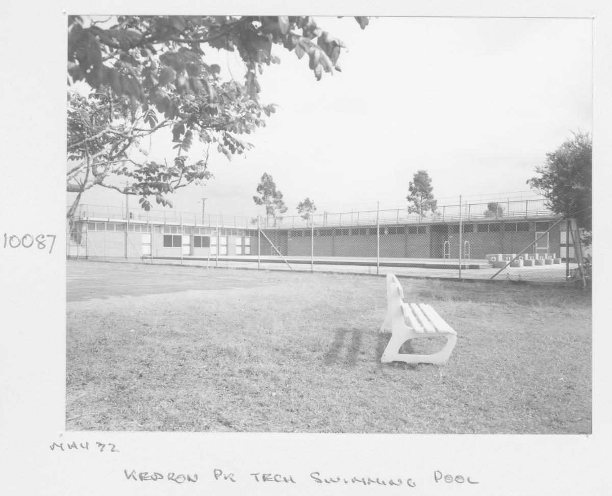 Kedron Park Technical College swimming pool - Brisbane, May 1972