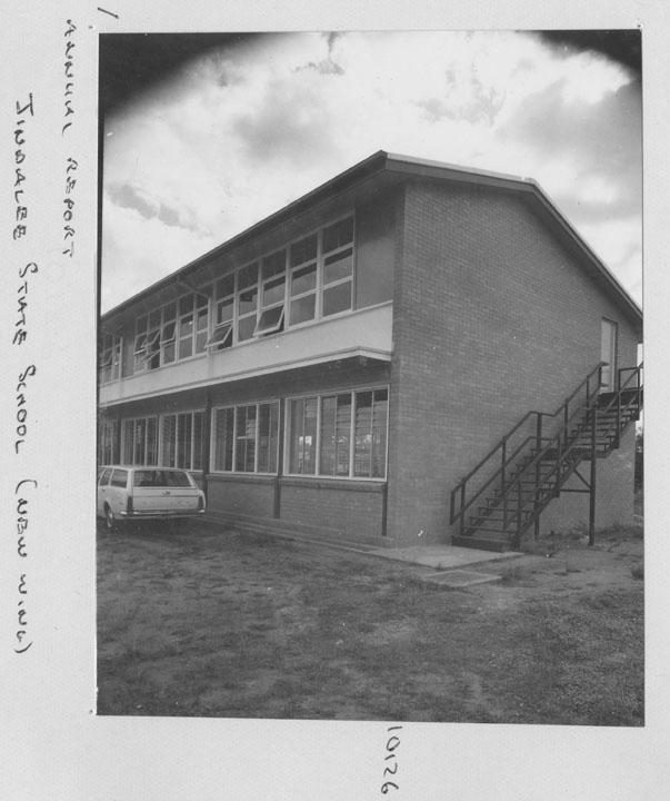 Construction of the Jindalee State School new wing - Brisbane, May 1972