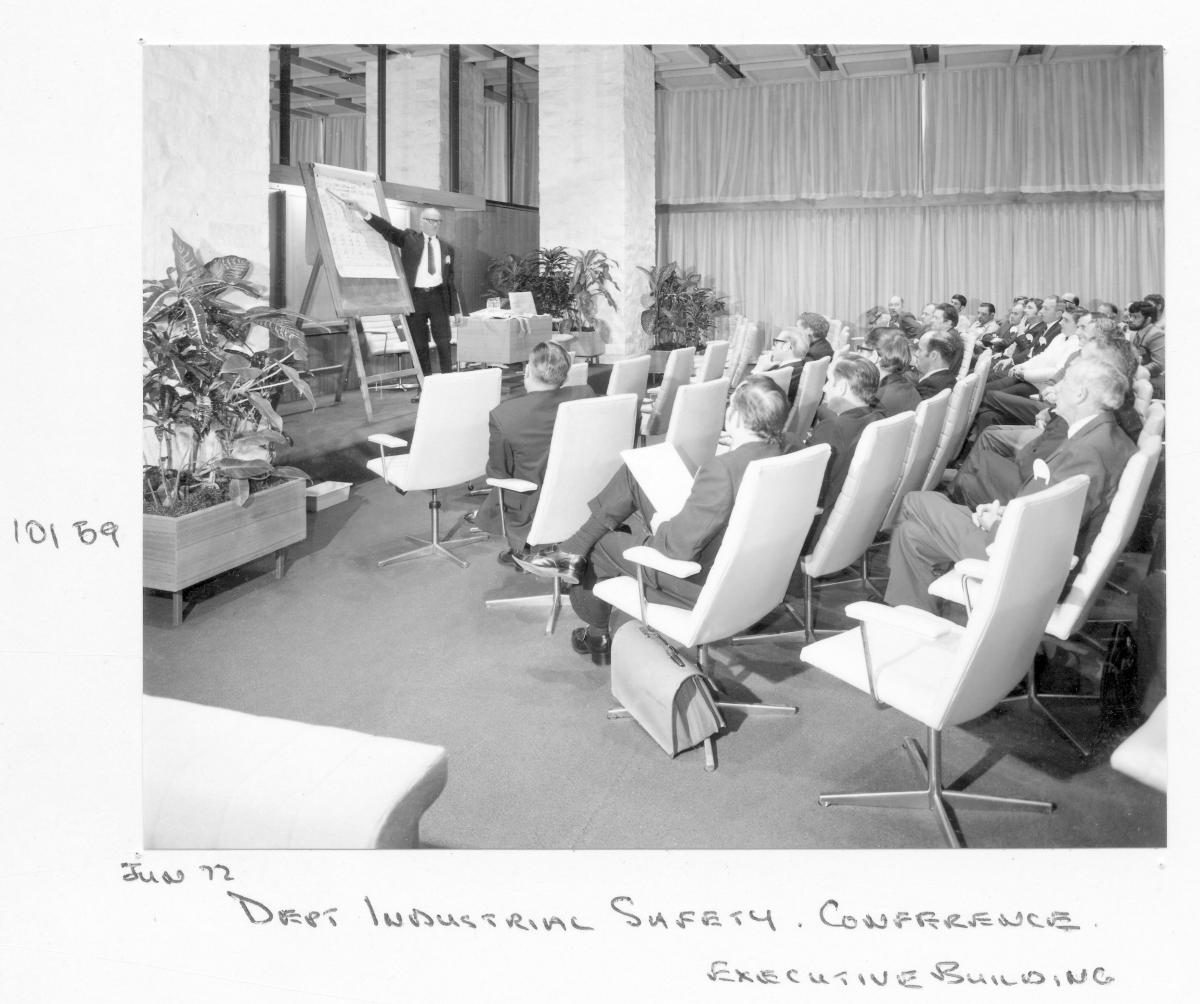 Industrial Safety Conference 1972, Executive Building - Brisbane, June 1972, Brisbane City