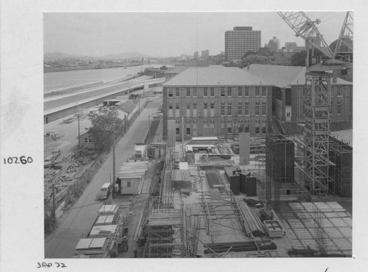 Progress of construction of the Queensland Institute of Technology Paramedical School - Brisbane, September 1972