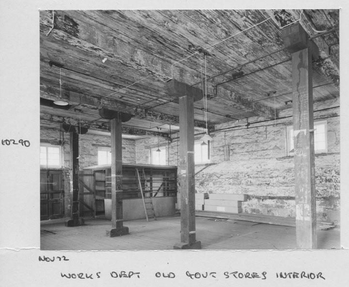 Works Department old Government Stores interior - Brisbane, November 1972