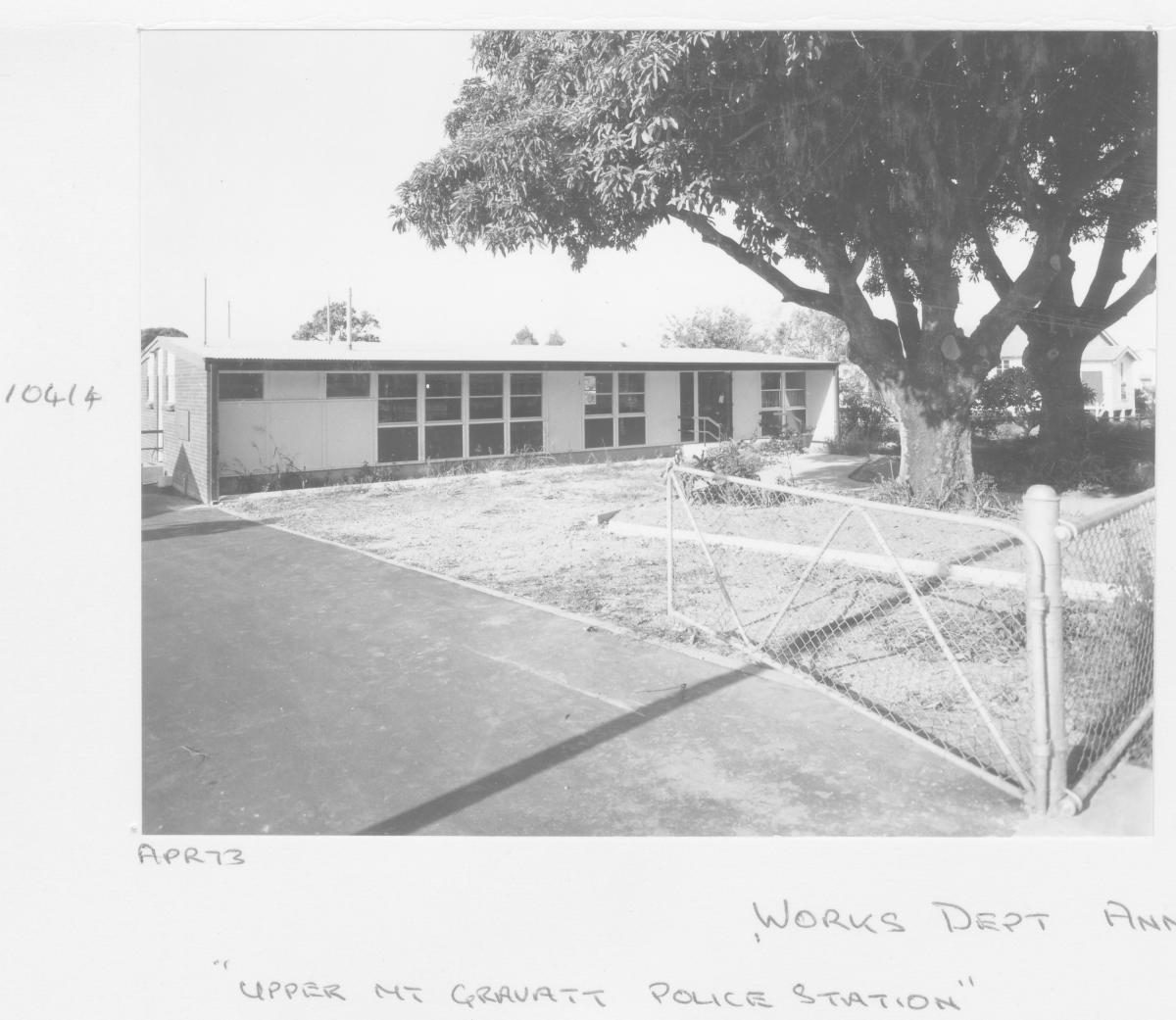 Upper Mount Gravatt Police Station - Brisbane, April 1973