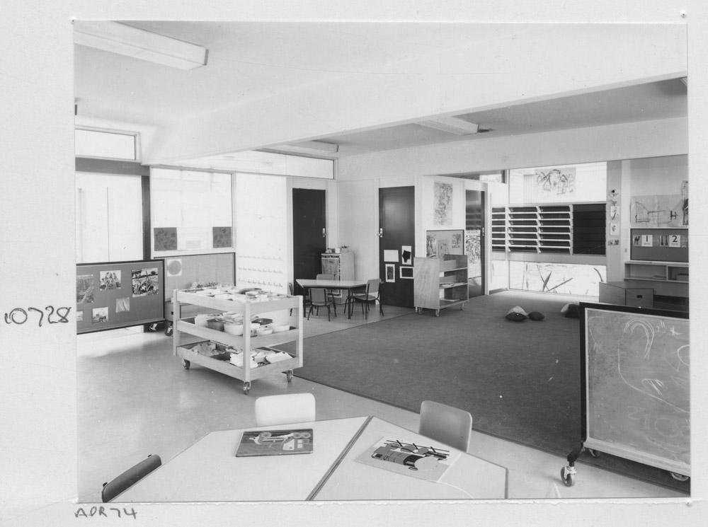 Interior of Wynnum North Preschool - Brisbane, April 1974