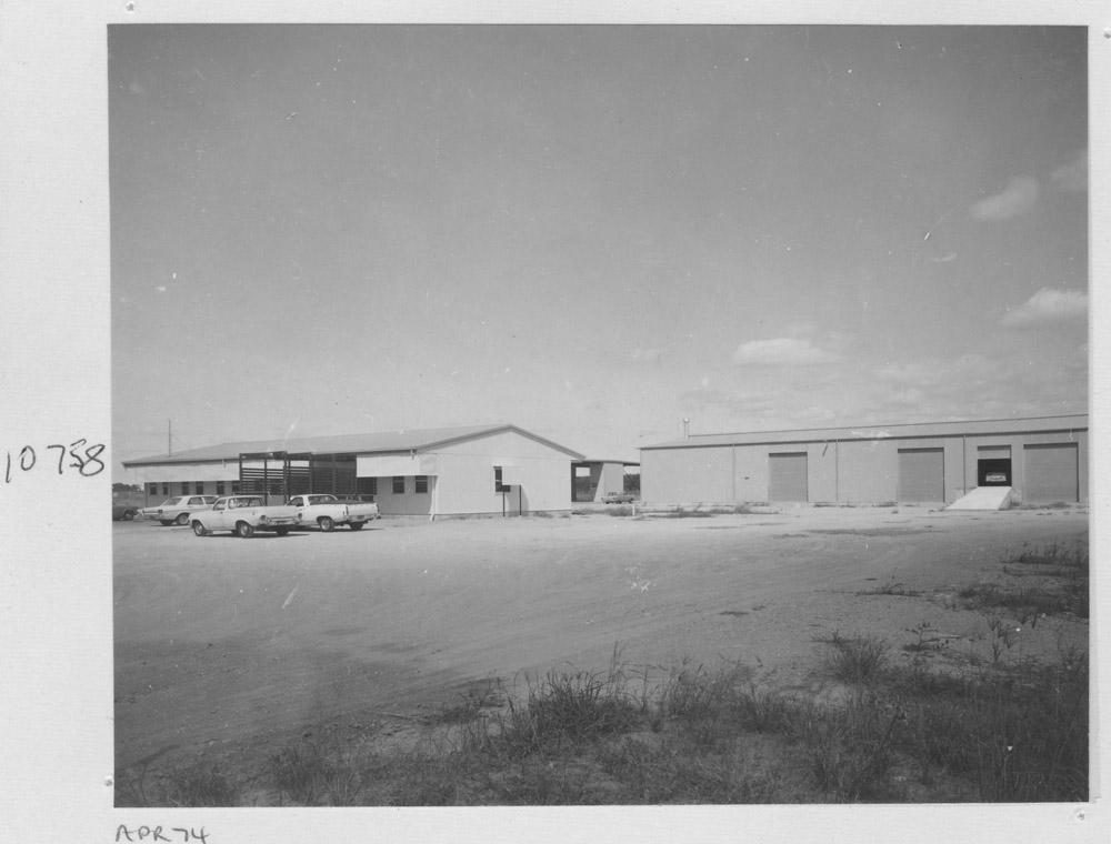 Department of Primary Industries, Import and Export Building at Hamilton - Brisbane, April 1974