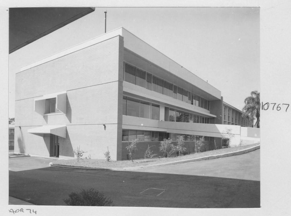 Administration Block of the School for the Deaf at Dutton Park - Brisbane, April 1974