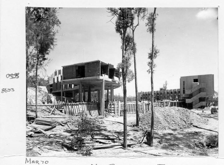 Residential Quarters, Mount Gravatt Teachers Training College, Brisbane, March 1970