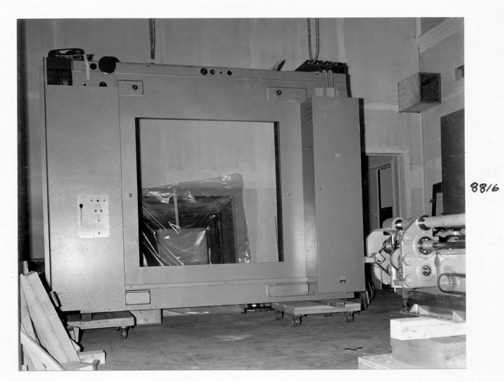 Klimsch camera installation, Executive Building, Brisbane, May 1970, Brisbane City