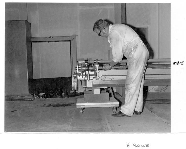 Klimsch camera installation, Executive Building, Brisbane, May 1970, Brisbane City