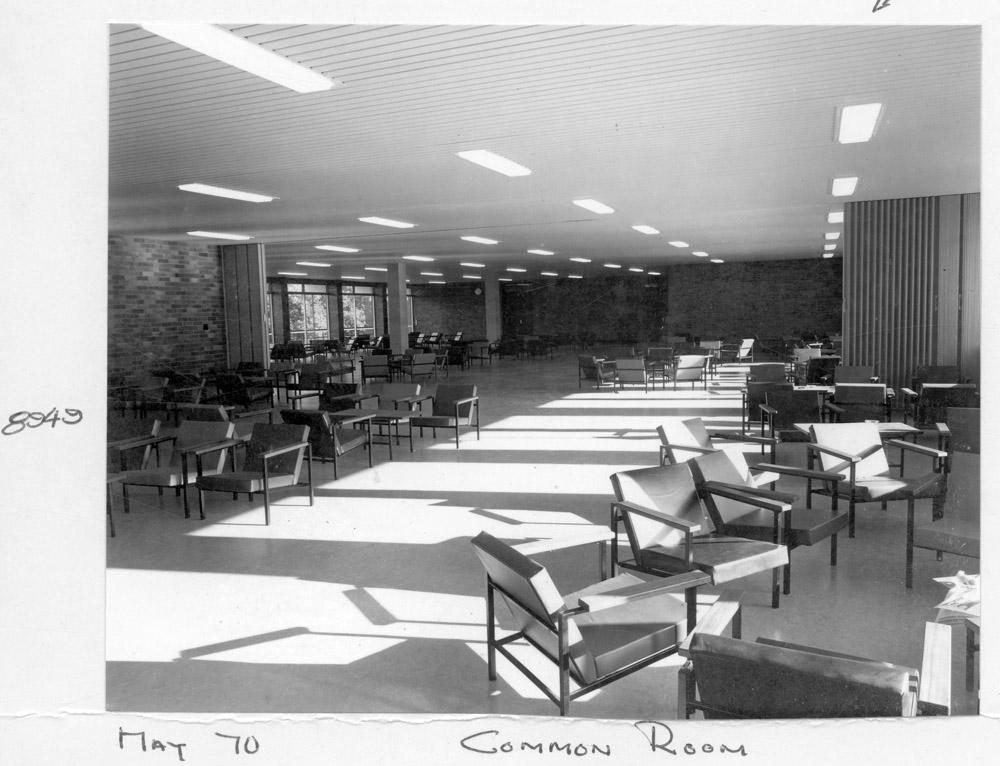 Common Room, Queensland Institute of Technoloy, Brisbane, May 1970