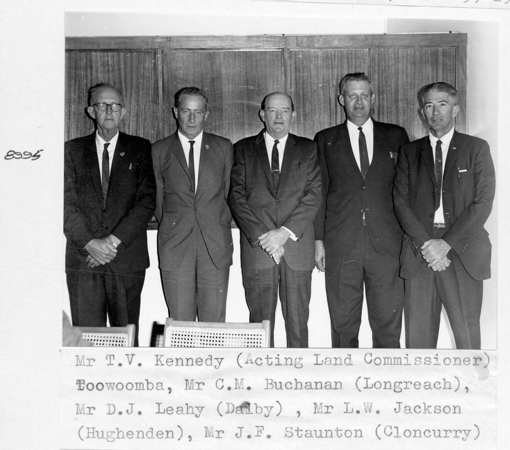 Attendees at the Land Commissioners Conference, Brisbane, 4-5 June 1970