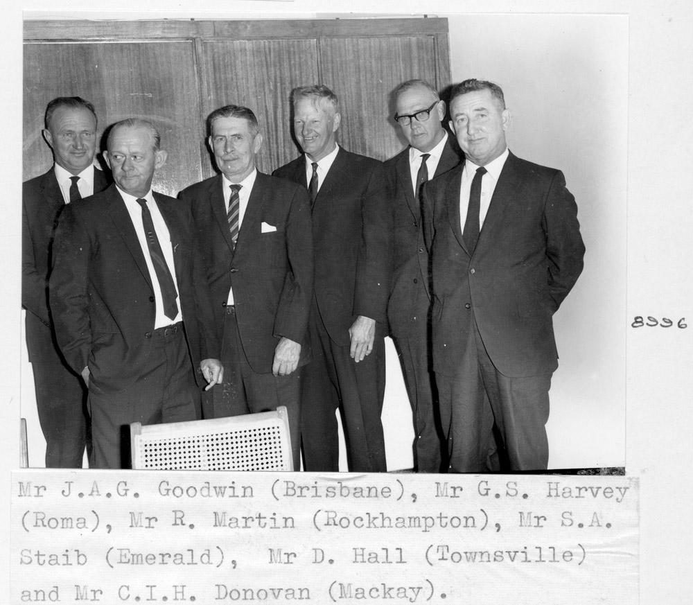 Attendees at the Land Commissioners Conference, Brisbane, 4-5 June 1970