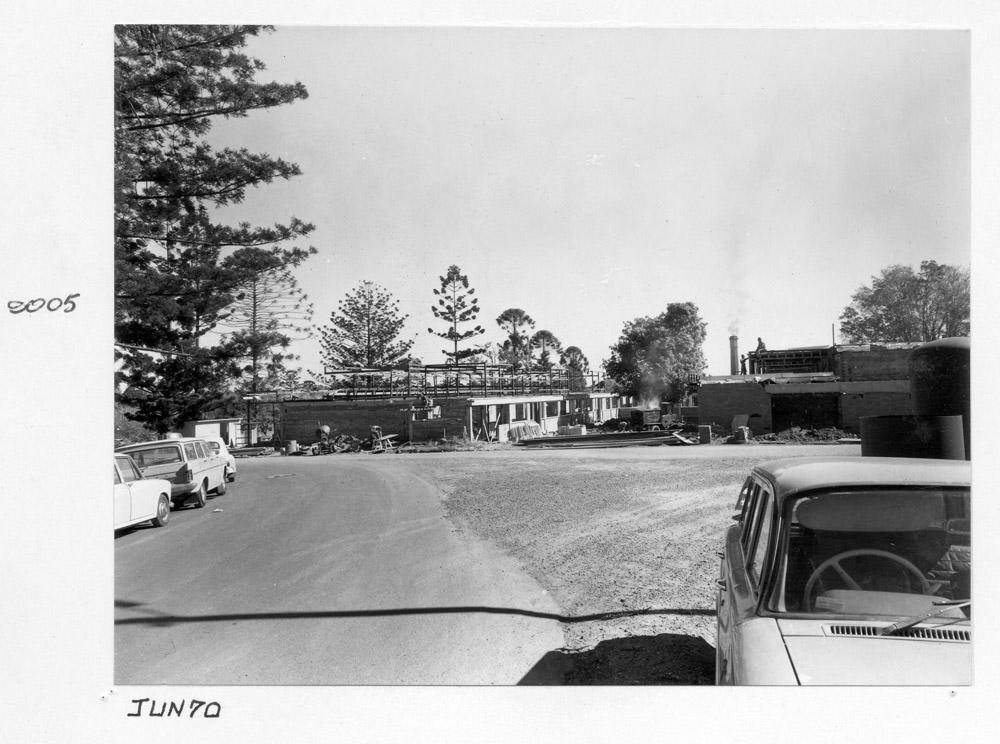Wolston Park Hospital new ward constuction, Brisbane, June 1970
