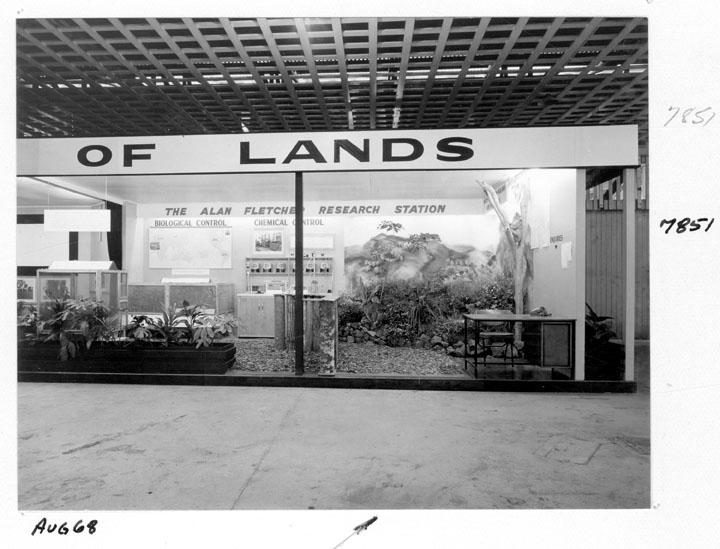 Lands Department Exhibit, Royal National Agricultural and Industrial Association of Queensland, Brisbane, August 1968, Bowen Hills