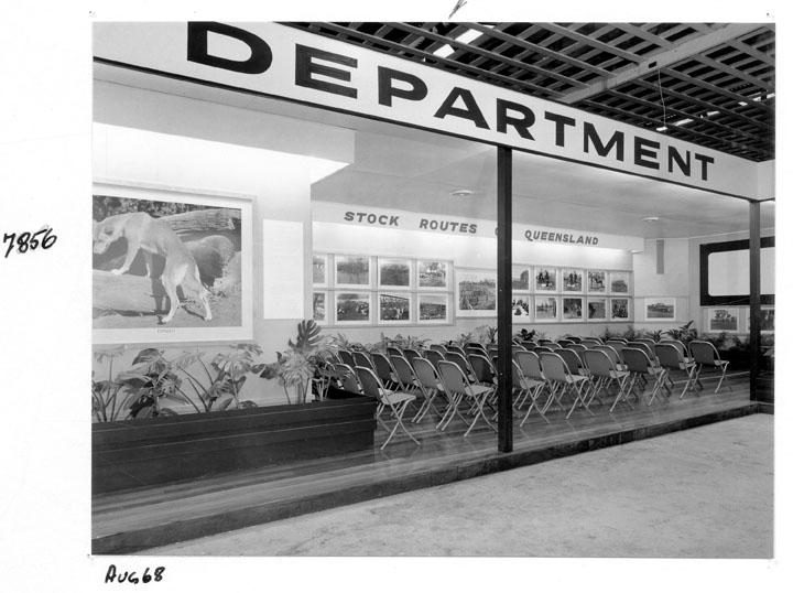 Lands Department Exhibit, Royal National Agricultural and Industrial Association of Queensland, Brisbane, August 1968, Bowen Hills