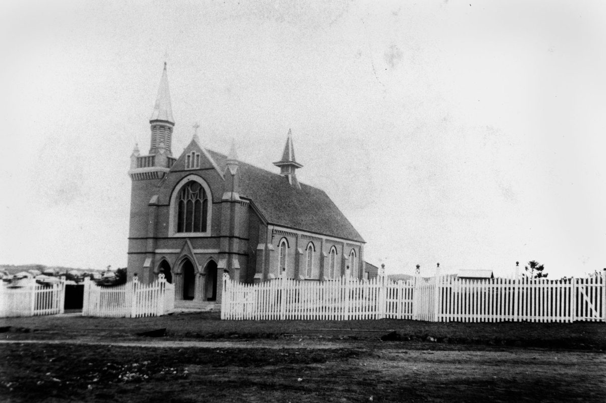 Nazareth Lutheran Church at Woolloongabba, Brisbane, 1896