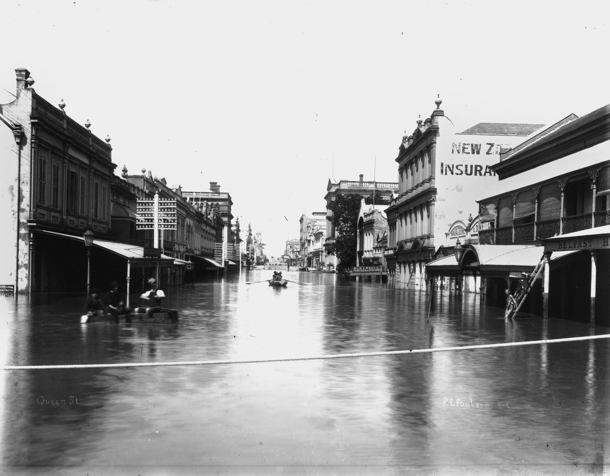 Brisbane floods, 1893, Brisbane City