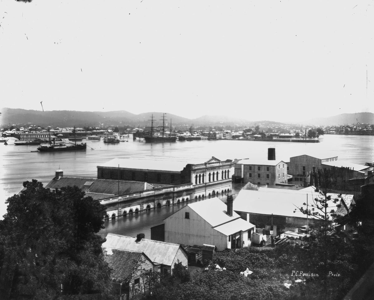 Brisbane floods, 1893, Brisbane City