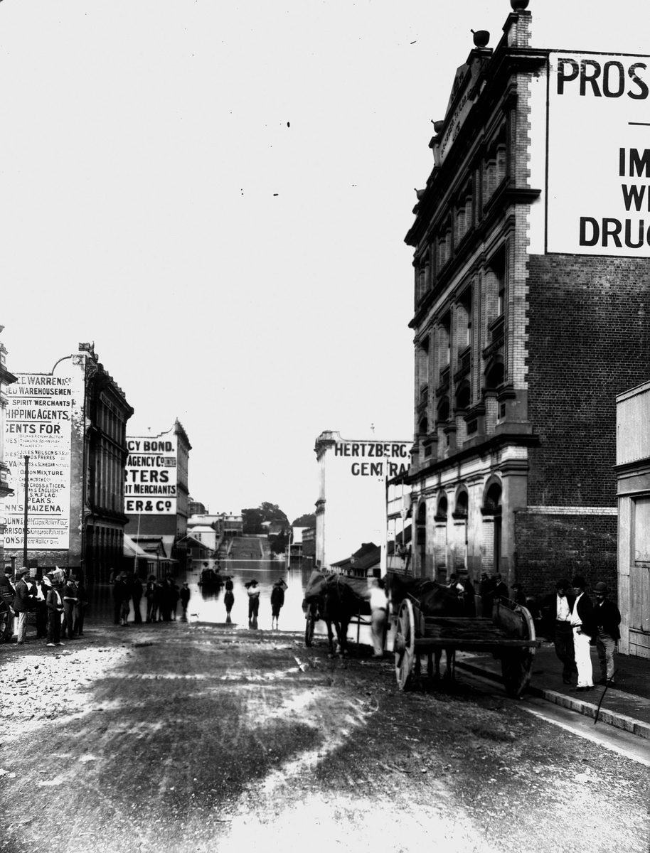 Brisbane floods, 1893, Brisbane City