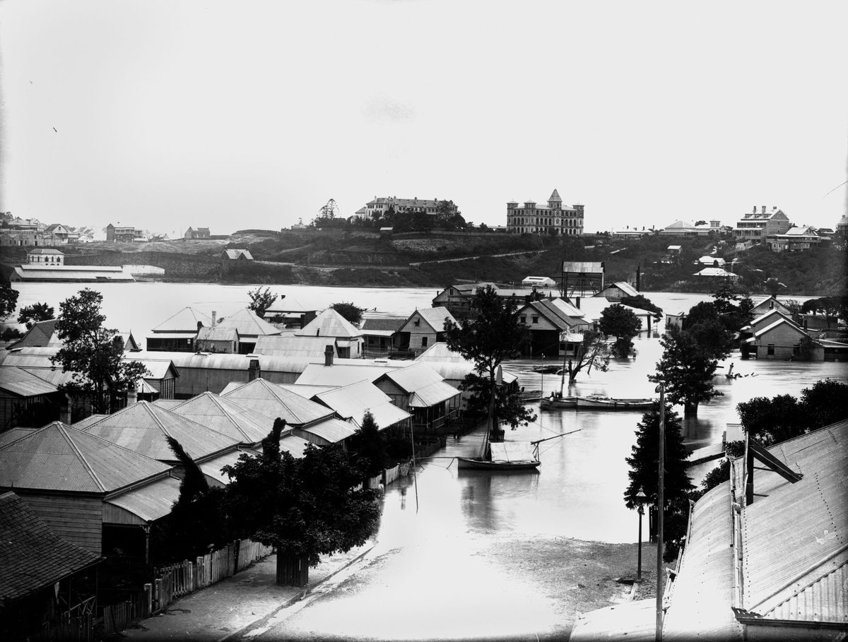 Brisbane floods, 1893, Kangaroo Point