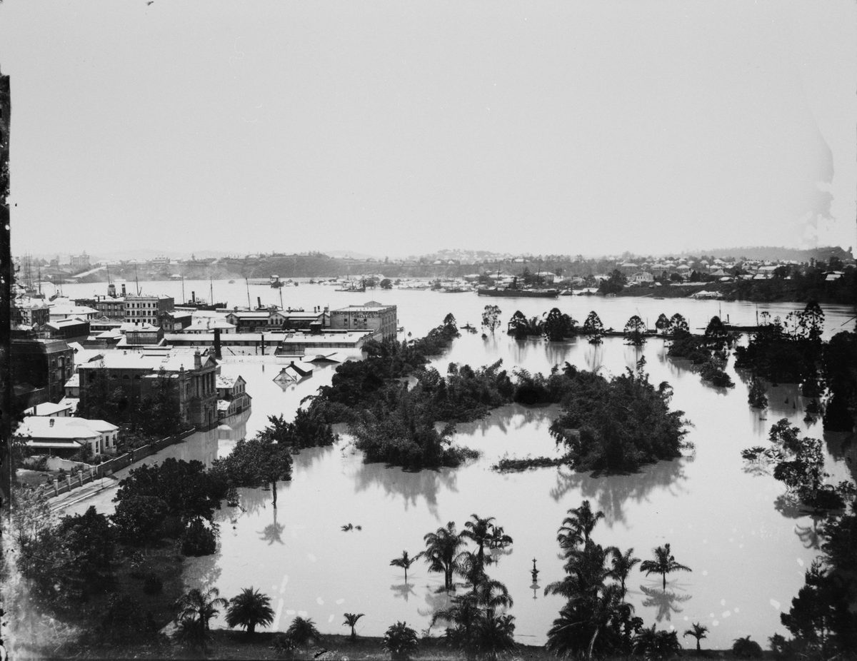 Brisbane floods, 1893, Brisbane City