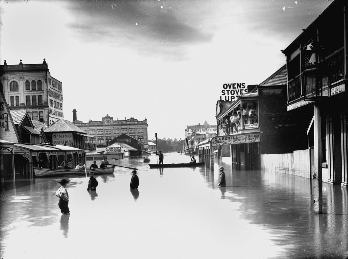Brisbane floods, 1893, Brisbane City