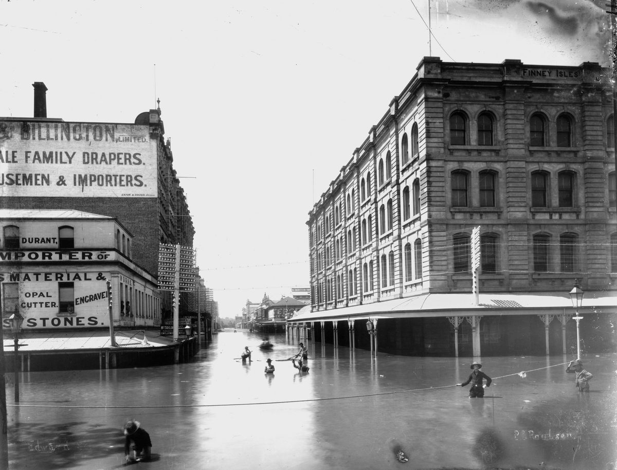 Brisbane floods, 1893, Brisbane City