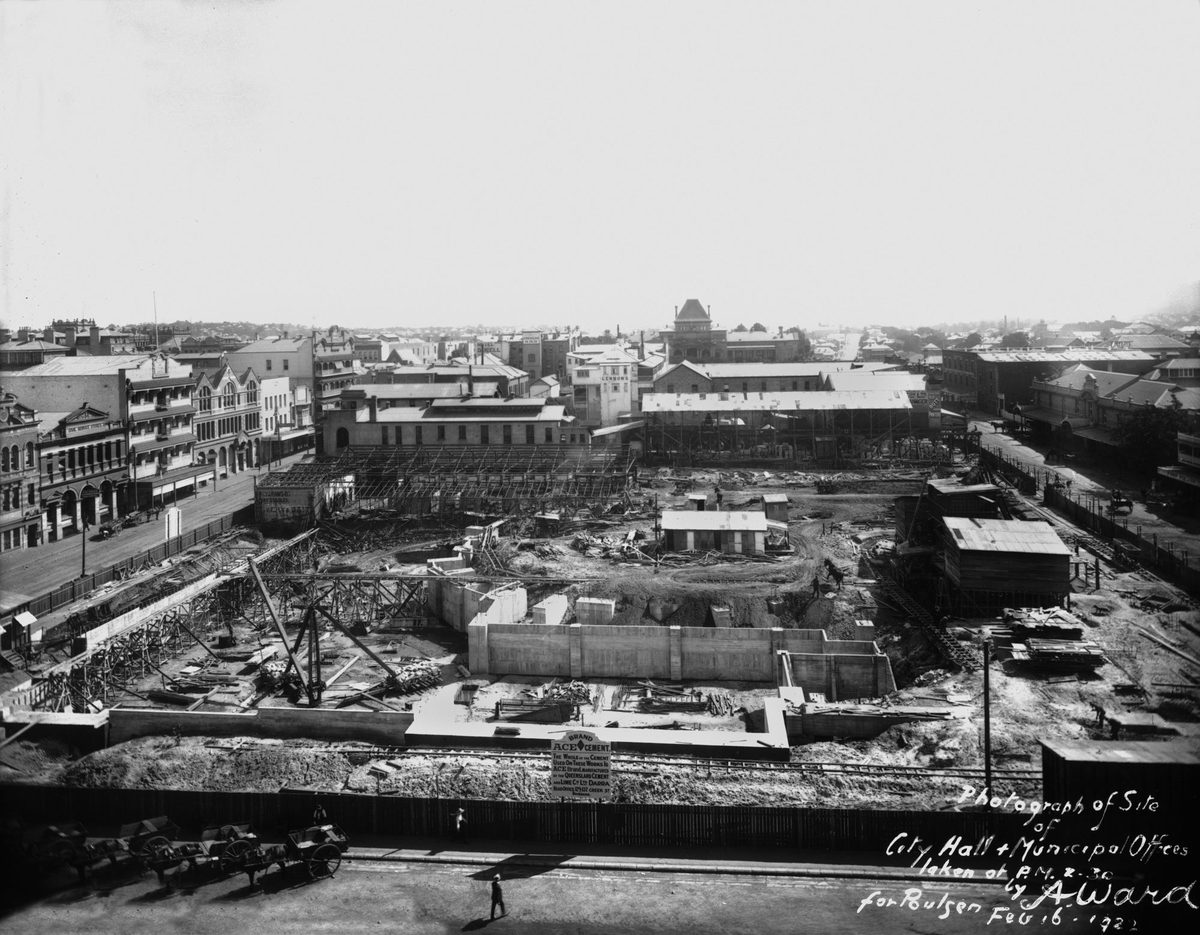 King George Square, 1922, Brisbane