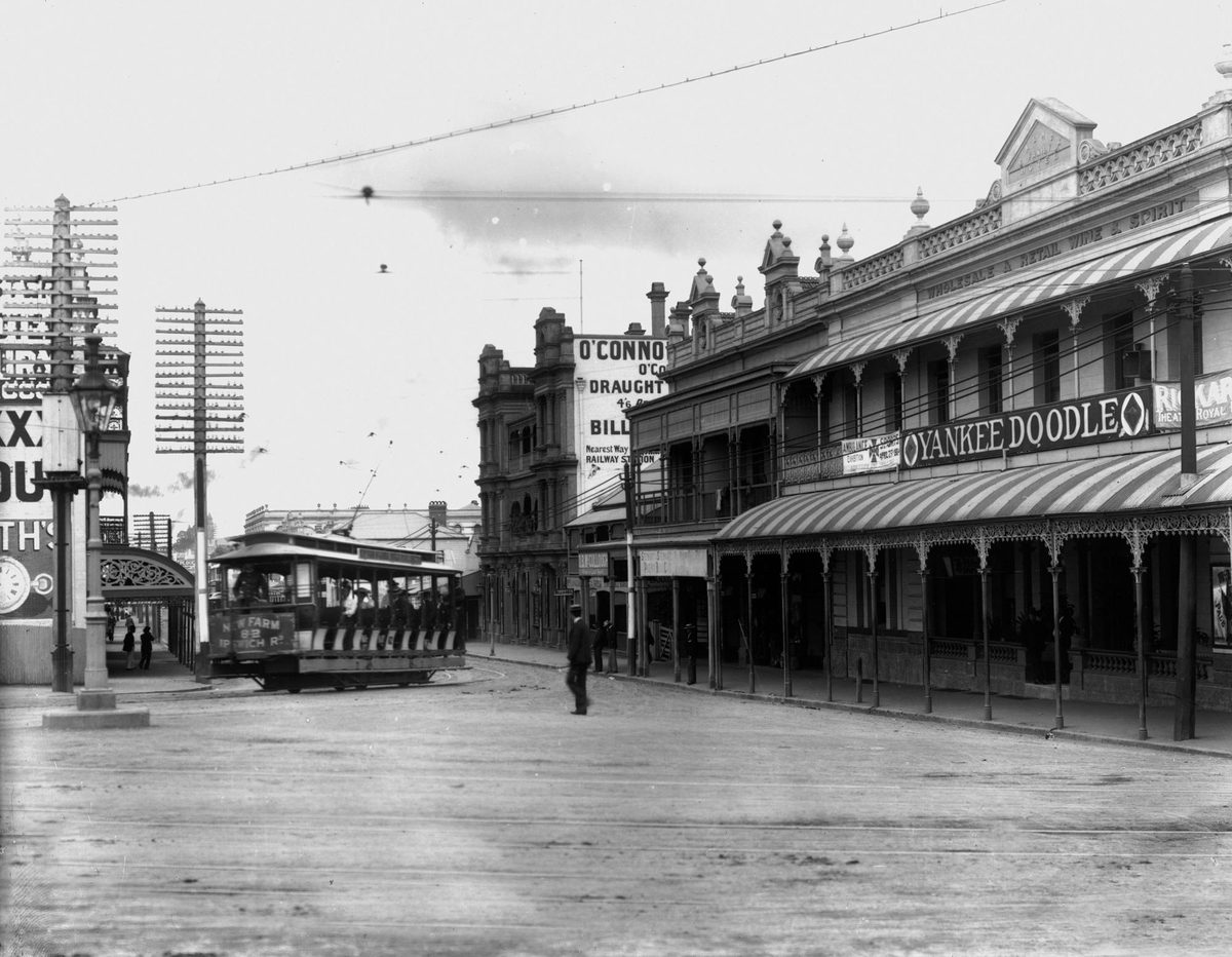 Stanley Street, Brisbane, 1904, South Brisbane
