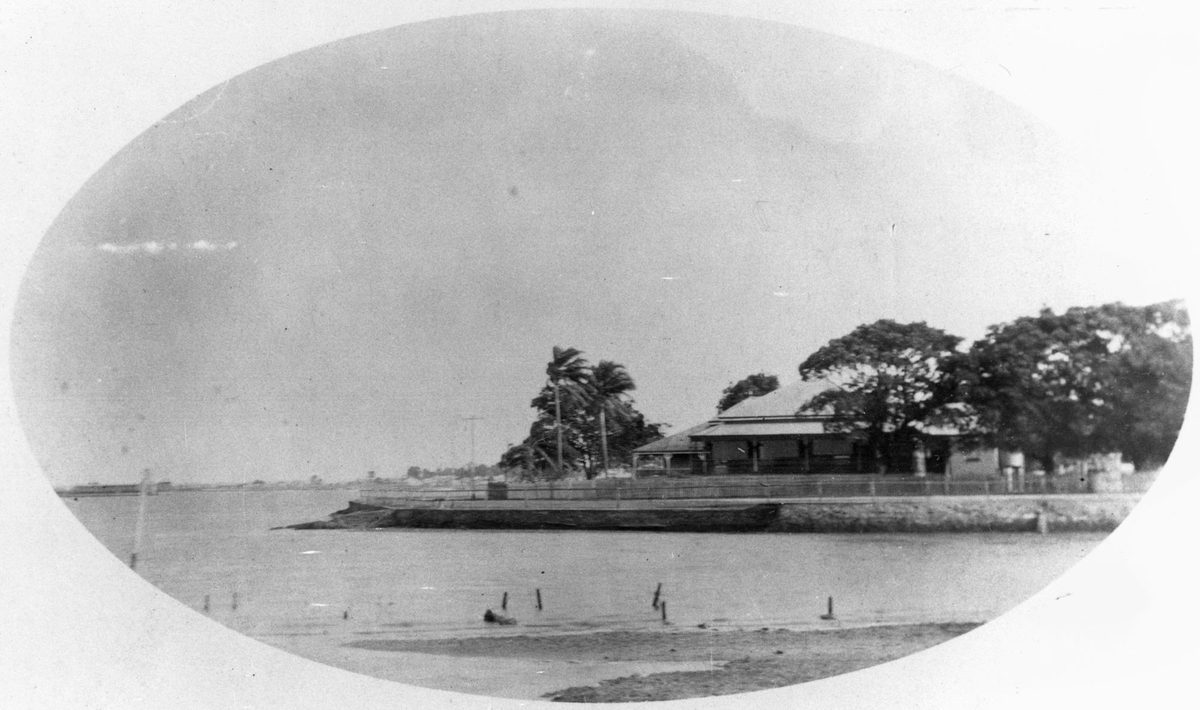 Entrance to Wynnum Creek, 1922