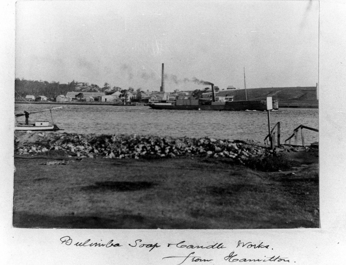 J. Kitchen & Sons Soap and Candle Works at Bulimba in 1906